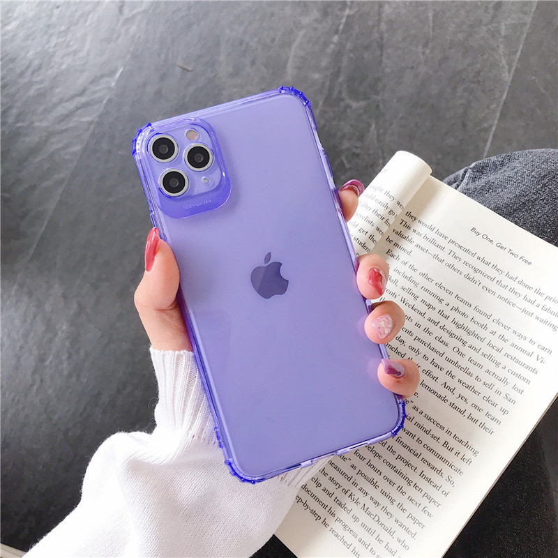 [Siêu Sale] [Có sẵn] Ốp iphone màu neon trong 6plus/6splus/7plus/8plus/X/Xs/Xsmax/11/11promax