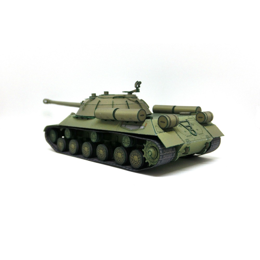 Mô hình giấy 3D Tank IS-3 mô hình giấy tỉ lệ 1/72