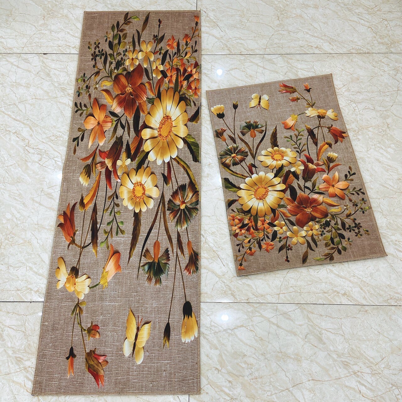 Set 2 thảm bếp siêu đẹp