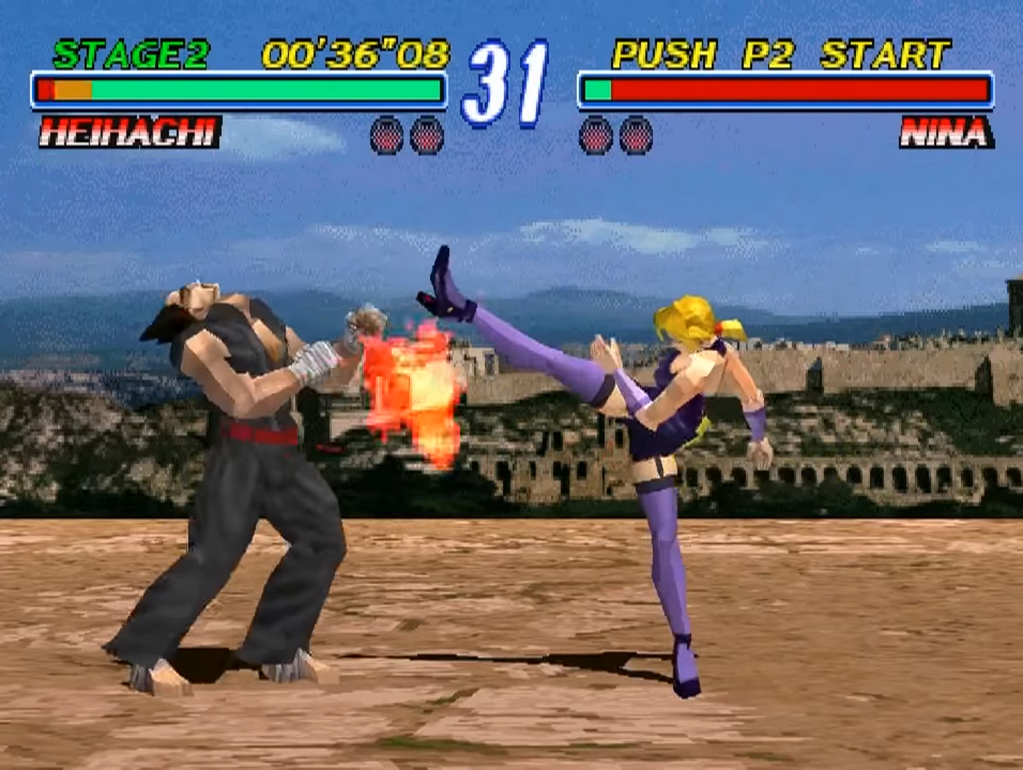 Tekken 2 ps1- đĩa game ps1