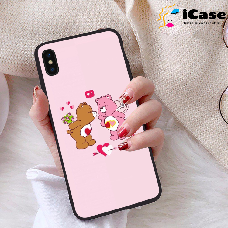Ốp lưng iPhone Xs Max viền dẻo TPU BST Pinky