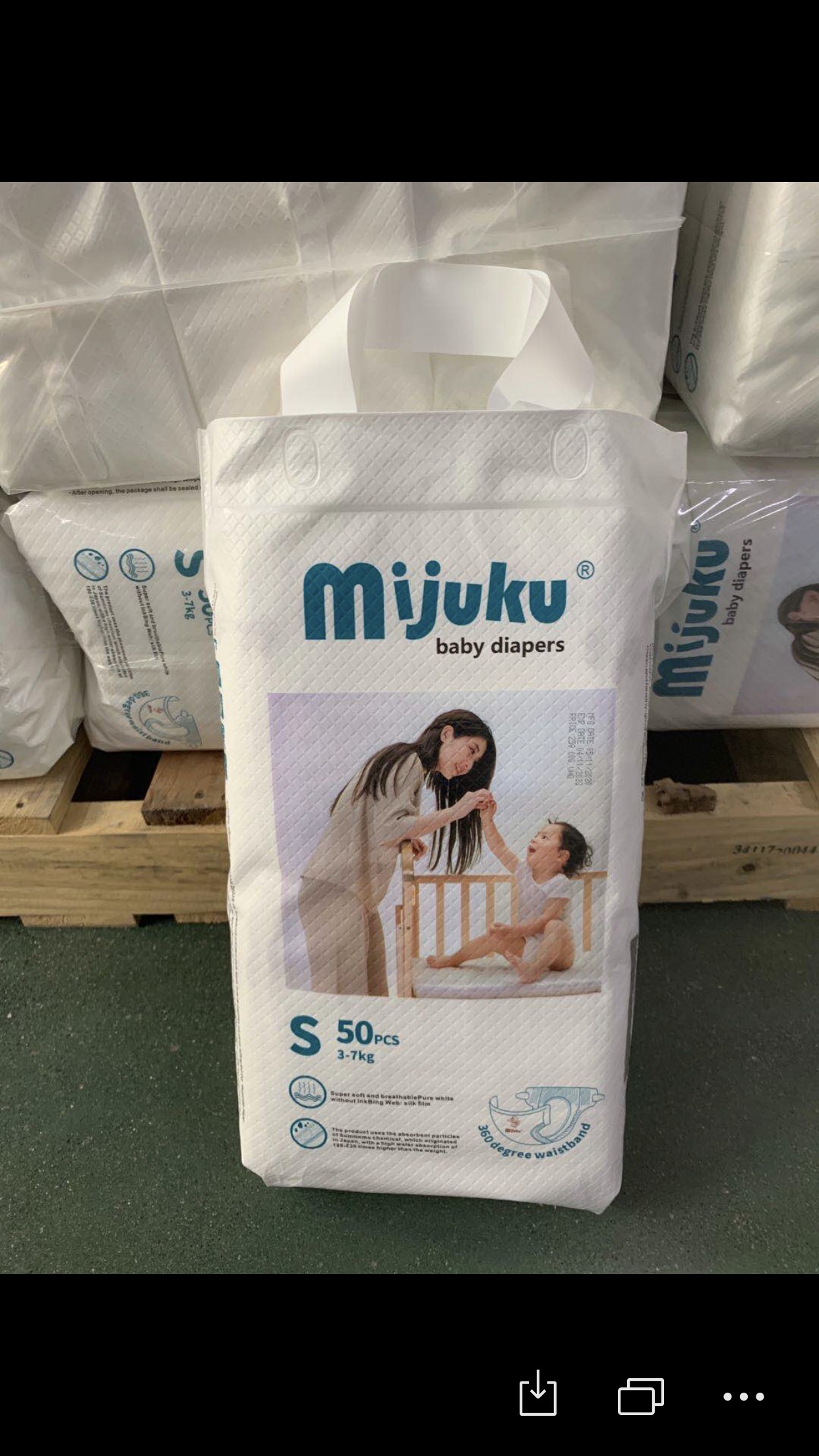 TÃ DÁN MIJUKU 50 MIẾNG