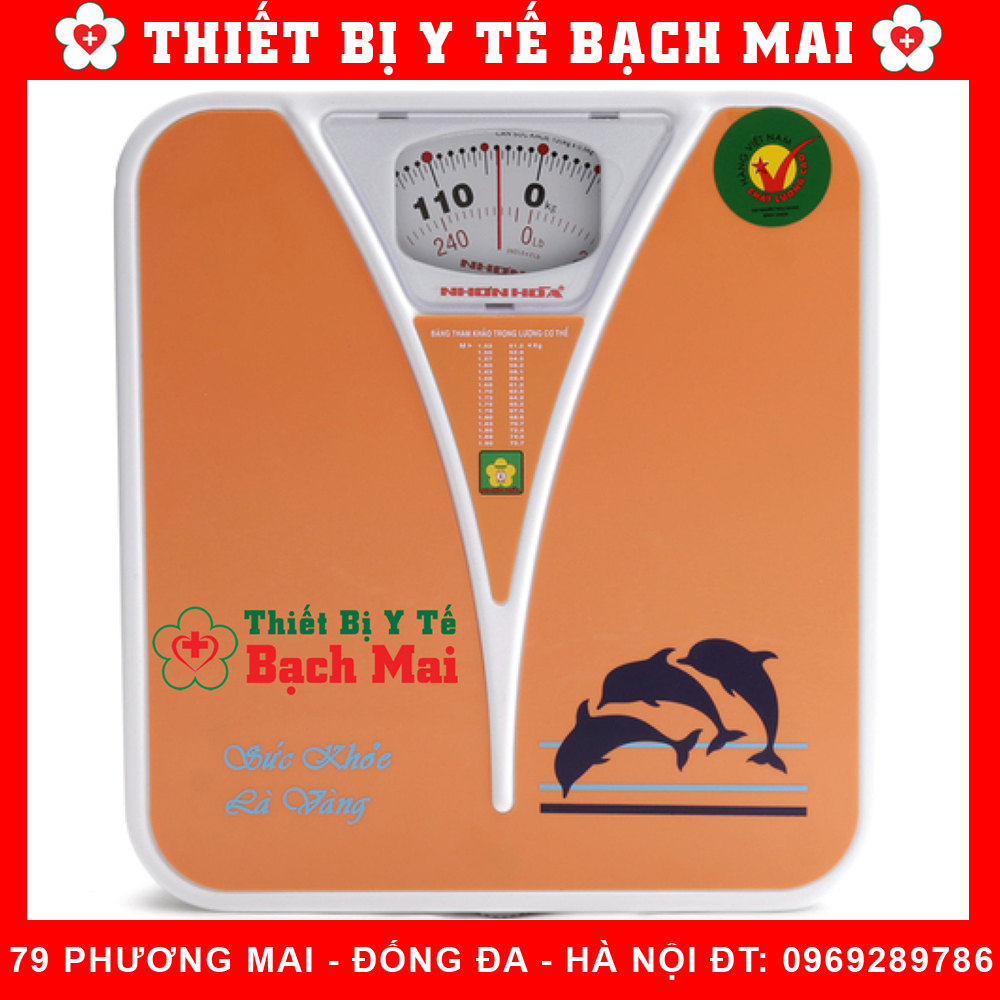 Cân Sức Khỏe Nhơn Hòa 120kg - Cân Cơ