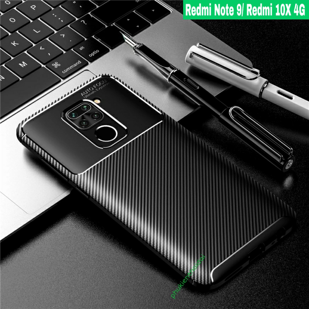 Ốp lưng xiaomi redmi note 9 / redmi 10x 4g hiệu auto focus vân rằn ri cao cấp