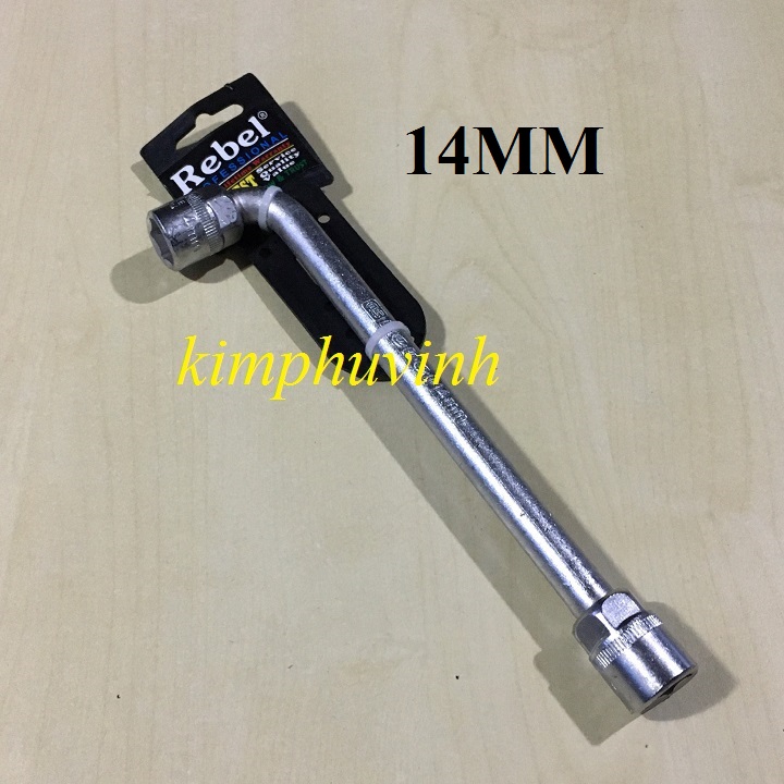 01 CẦN SIẾT CHỮ L 14mm - KHÓA ỐNG ĐIẾU REBEL - ỐNG ĐIẾU VẶN ỐC