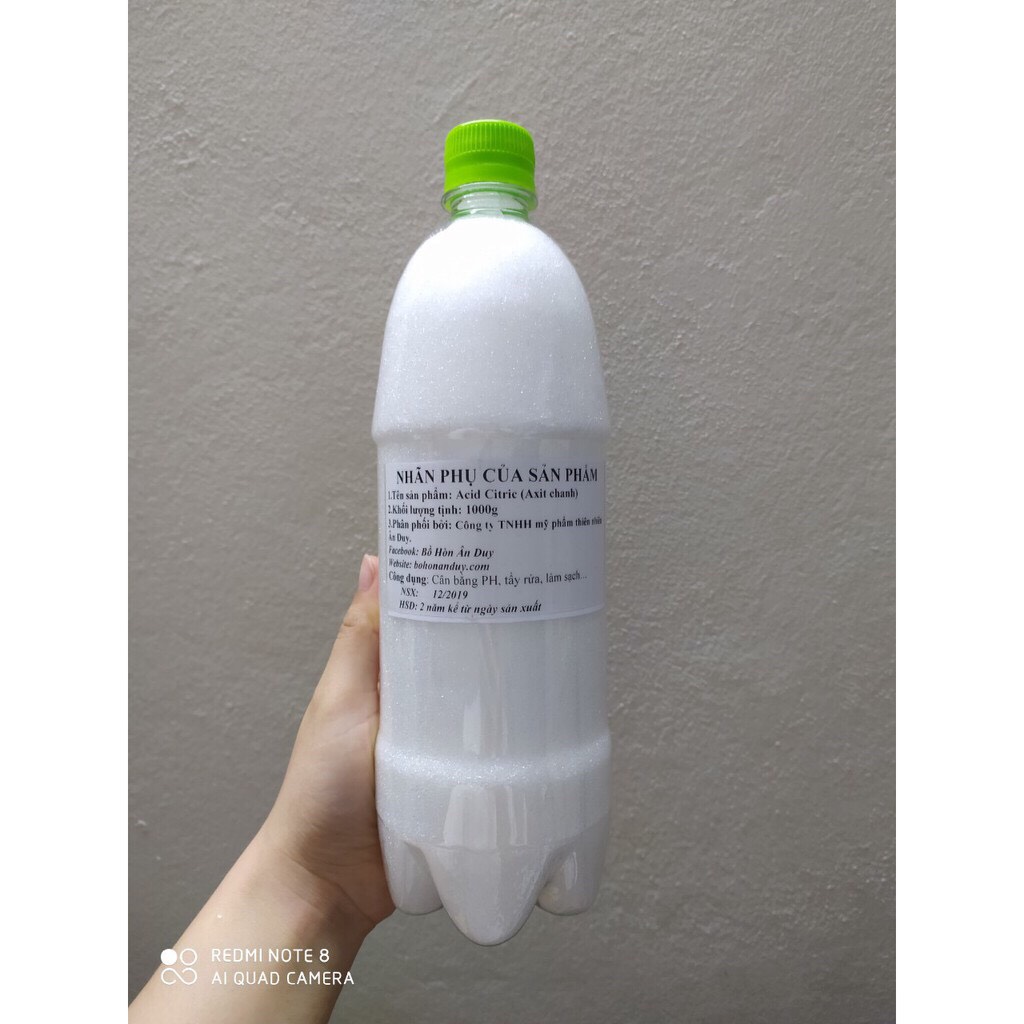 AXIT CHANH ( acid citric)  -1000g