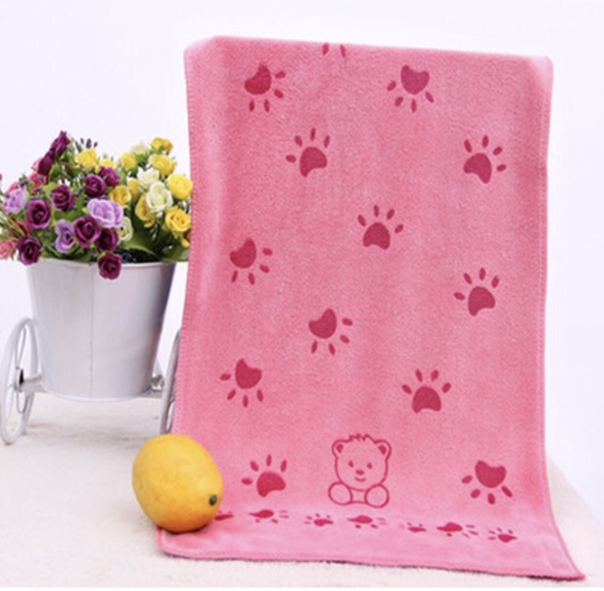 Khăn mặt cho bé, kt 25 * 50 cm, siêu mềm