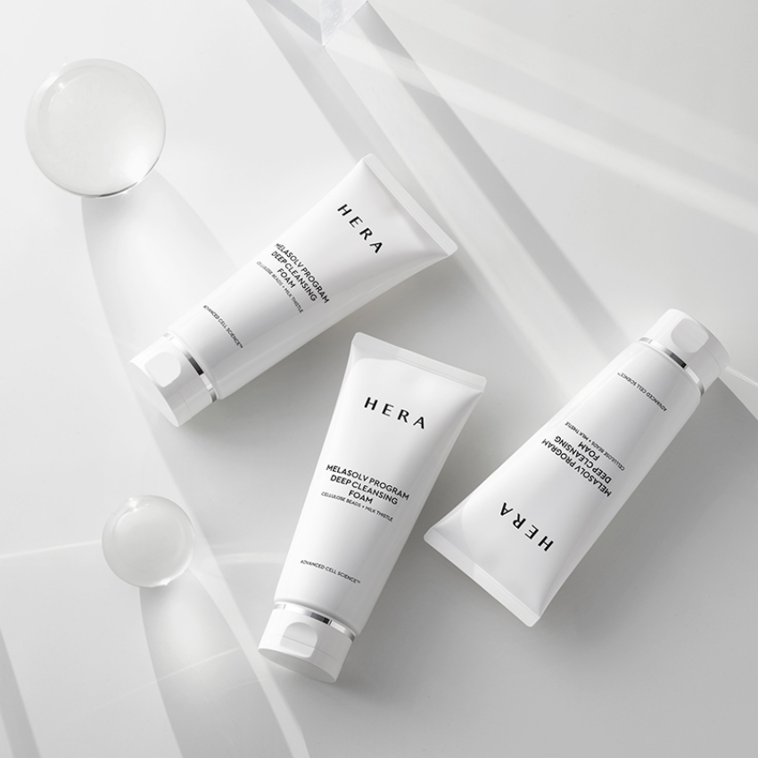 Sữa Rửa Mặt Trắng Da Hera White Program Deep Cleansing Foam 50ml - Sữa rửa mặt Hera