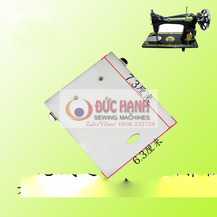 Mặt vuông máy may gia đình con bướm