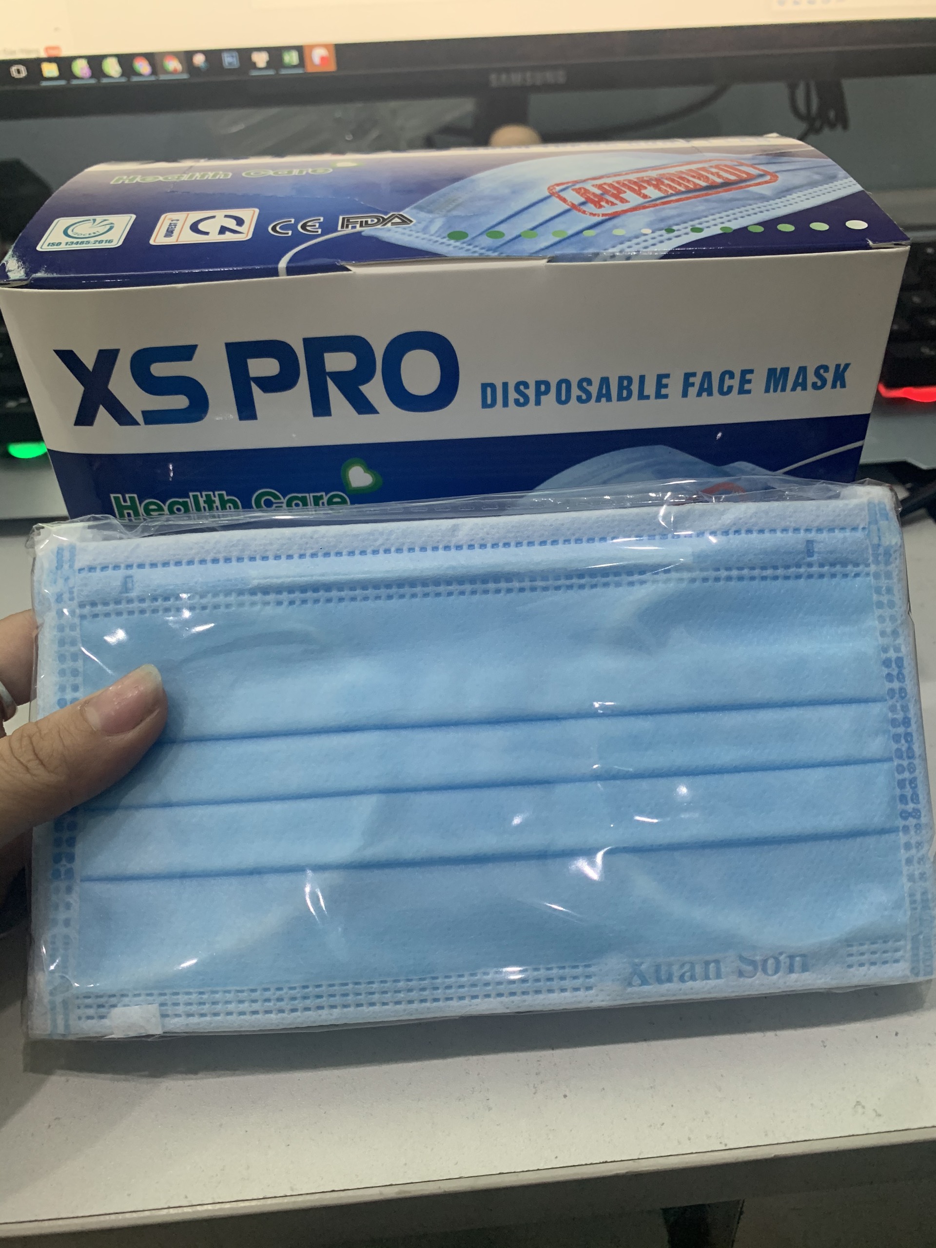 [HCM]Khẩu trang y tế XSPro - XANH