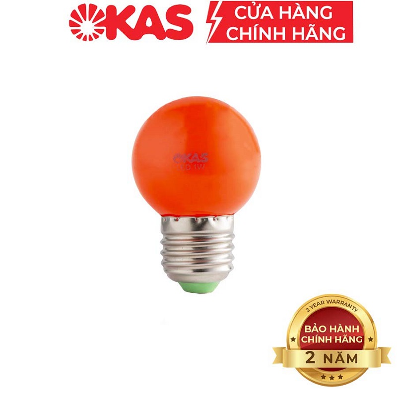 Bóng đèn Led trang trí Okas nhiều màu (G45)