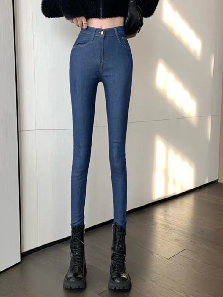 [HCM]QUẦN JEANS NỮ ỐNG SUÔNG RỘNG TRƠN SUÔNG DÀI BASIC CHẠM MẮT CÁ