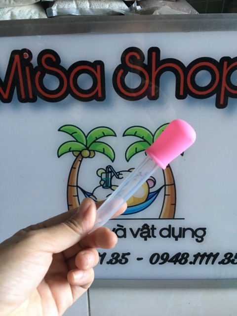 Ống đút sữa 5ml - Hồng