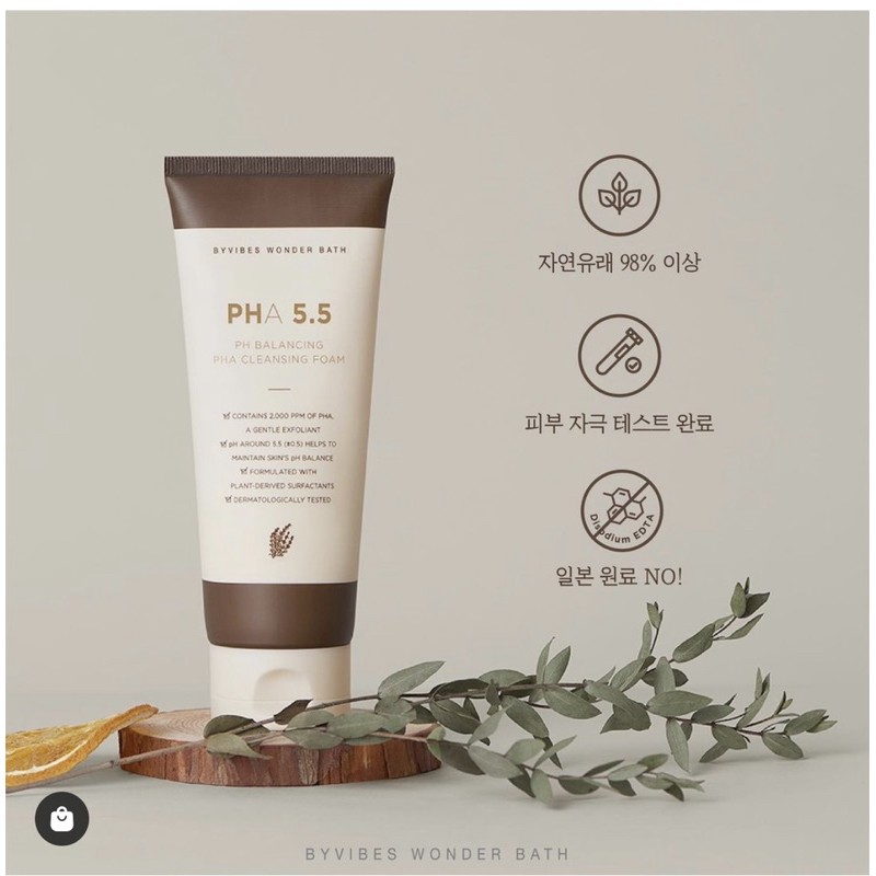 Sữa rửa mặt pha 5.5 byvibes wonder bath 150ml