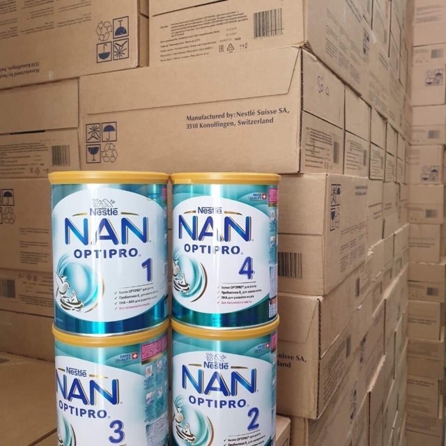 Sữa Nan Nga Số 1 - Số 2 - Số 3 - Số 4 800G