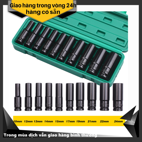 Bộ khẩu, Bộ khẩu mở ốc cho máy bulong 1/2 - 10 khẩu chuyên dụng