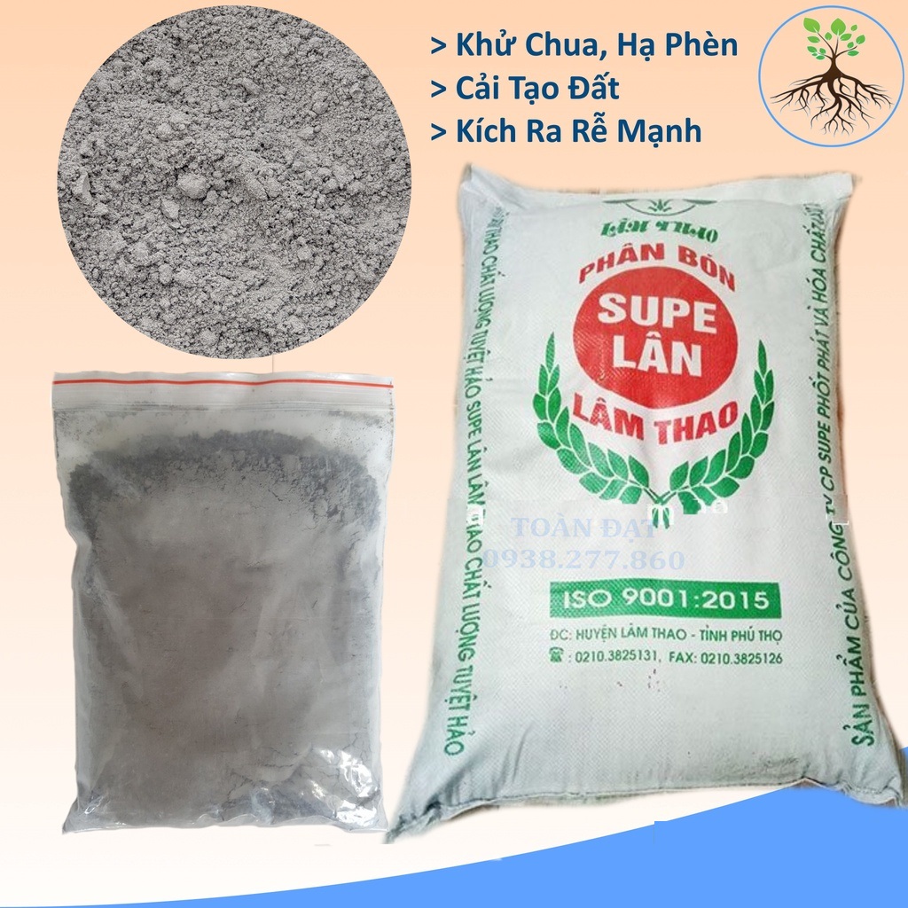 Phân bón đạm u rê, phân lân, phân kali 500gram