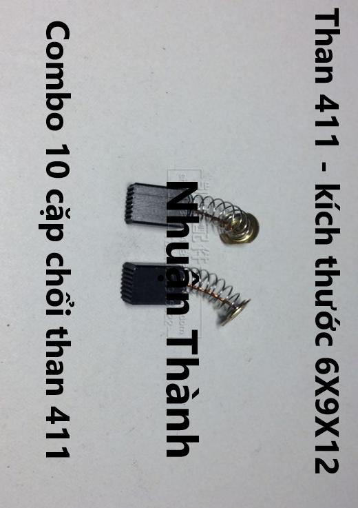 10 cặp than máy mài 411