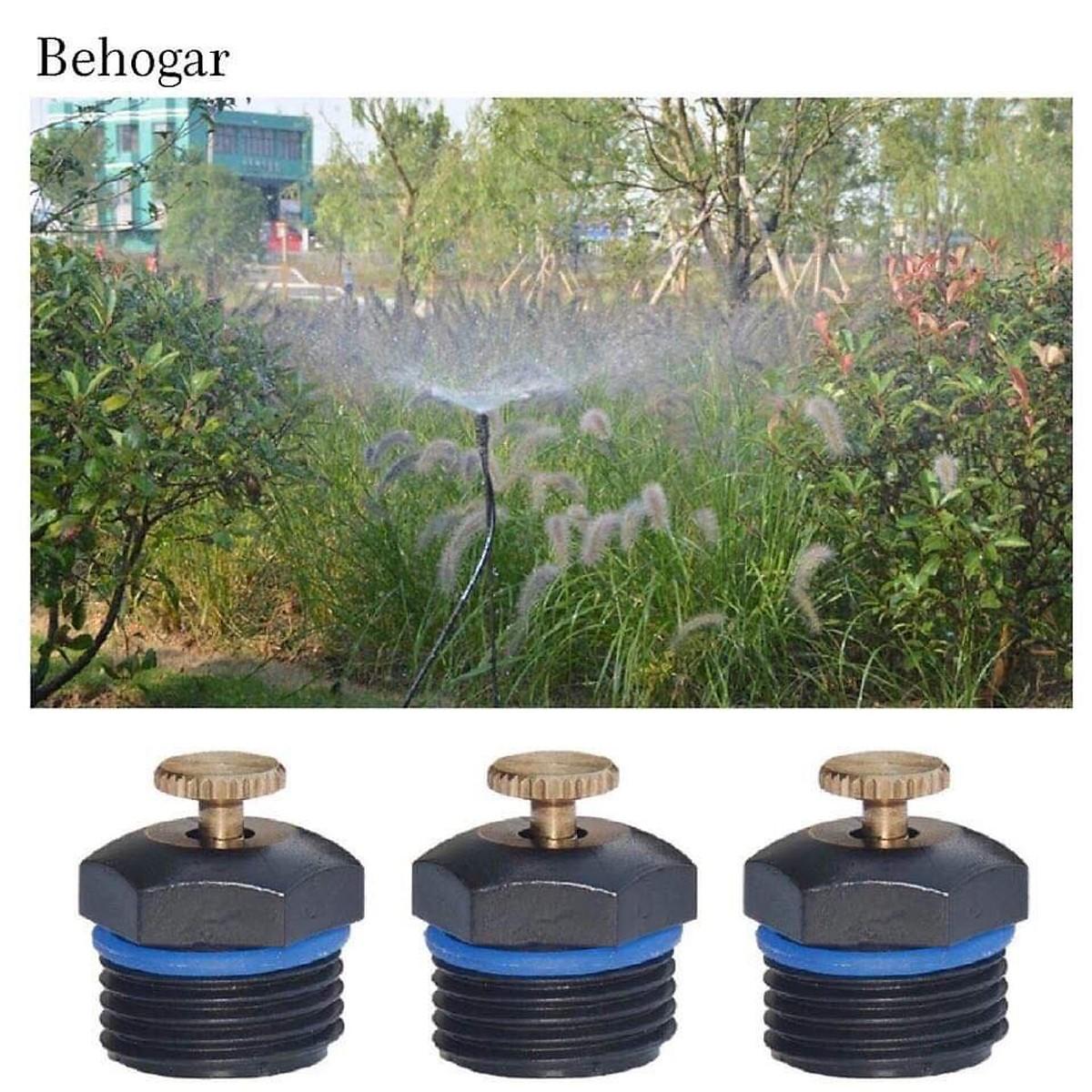 Combo 10 đầu phun chỉnh lưu lượng tưới cây