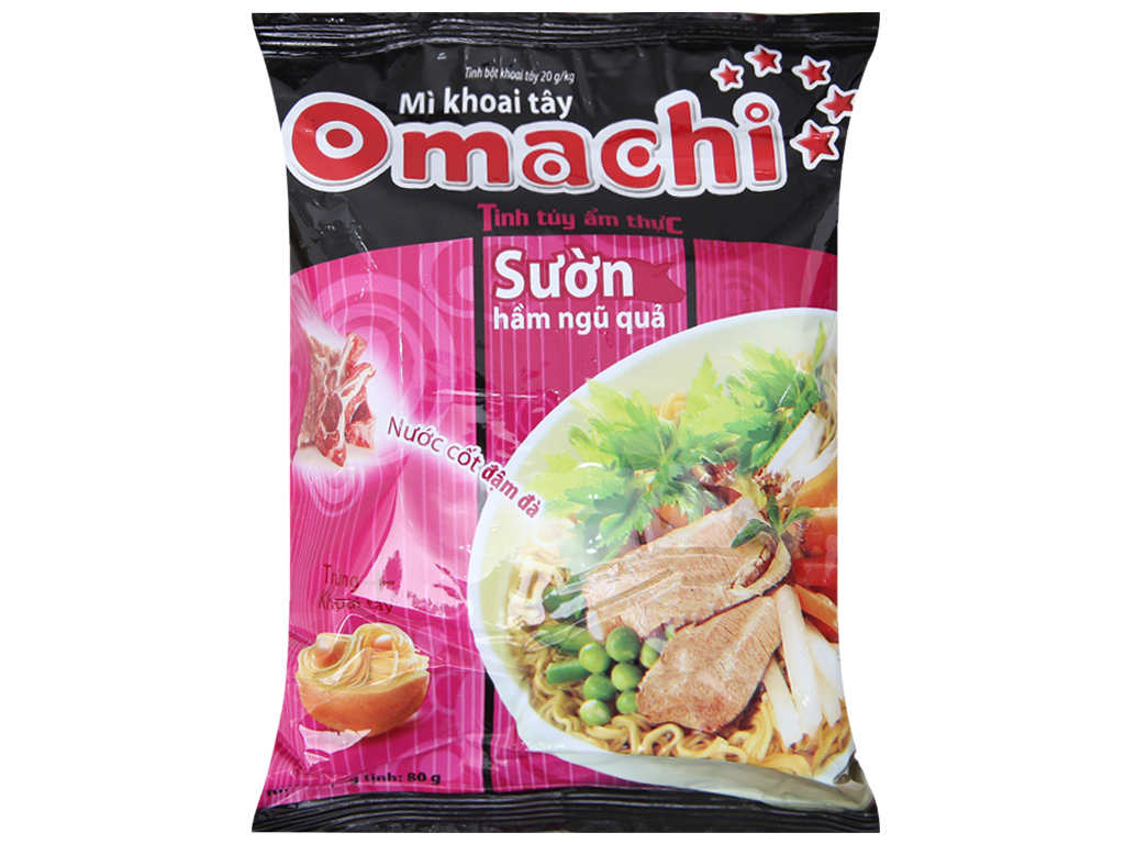 Thùng Omachi Sườn hầm ngũ quả
