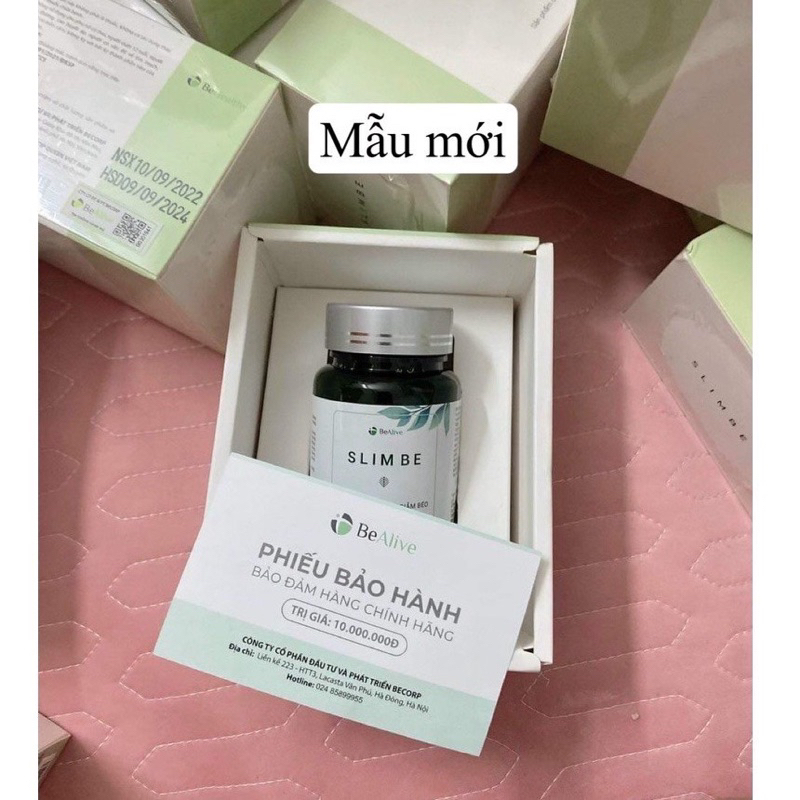 Trà giảm cân SLIM BE Chính Hãng