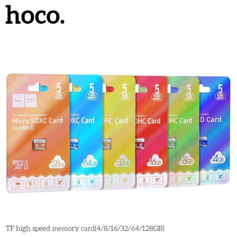 Thẻ Nhớ MicroSD 32Gb / 64Gb / 128Gb Hoco Class 10
