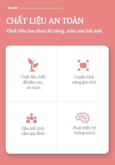 Đồ chơi luyện trí nhớ cho trẻ nhỏ