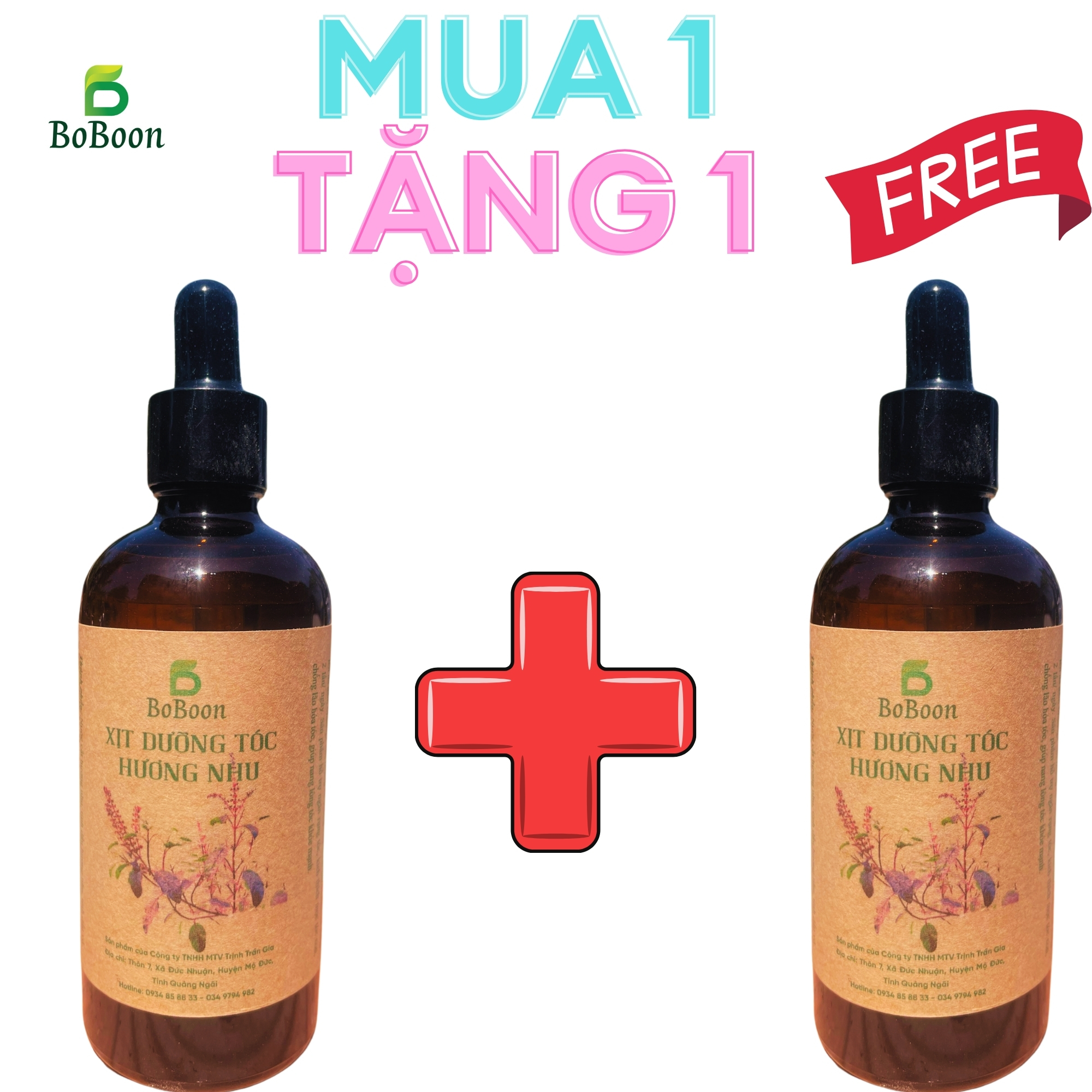 Xịt Dưỡng Tóc Boboon 100ml