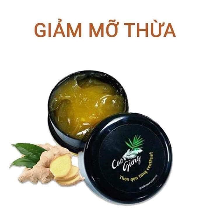 Cao gừng tan mỡ chính hãng THIÊN NHIÊN VIỆT - tan mỡ bụng Cát Tường 200g
