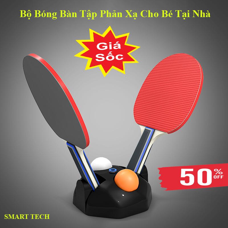 Đồ Chơi Cho Bé-Bộ Bóng Bàn Tập Phản Xạ Cho Bé Tại Nhà-Giúp Bé Rèn Luyện Kĩ Năng Phản Xạ Nhanh Nhẹn-Kích Thích Phát Triển Trí Tuệ Cho Bé-Bảo Hành 12 Tháng bởi SMART TECH BẢO HÀNH UY TÍN BẢO HÀNH UY TÍN