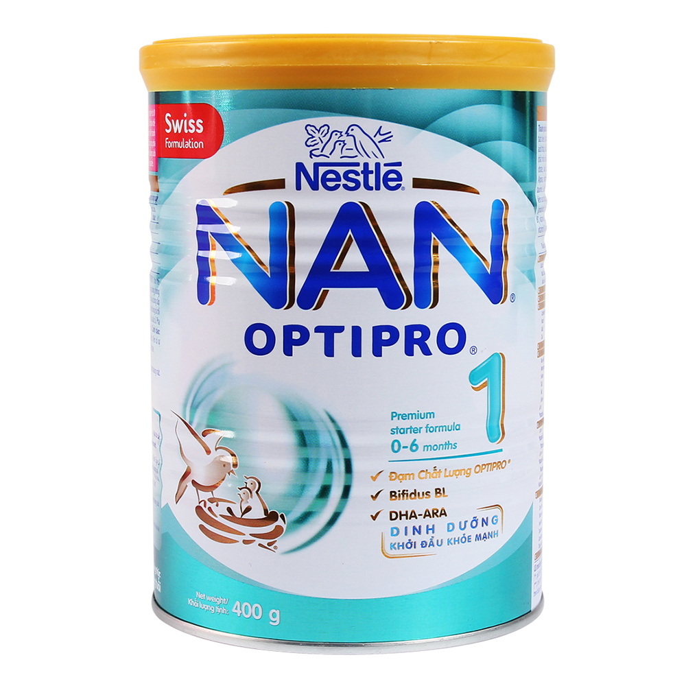Sữa bột Nan Pro 1 400g (0 - 6 tháng)