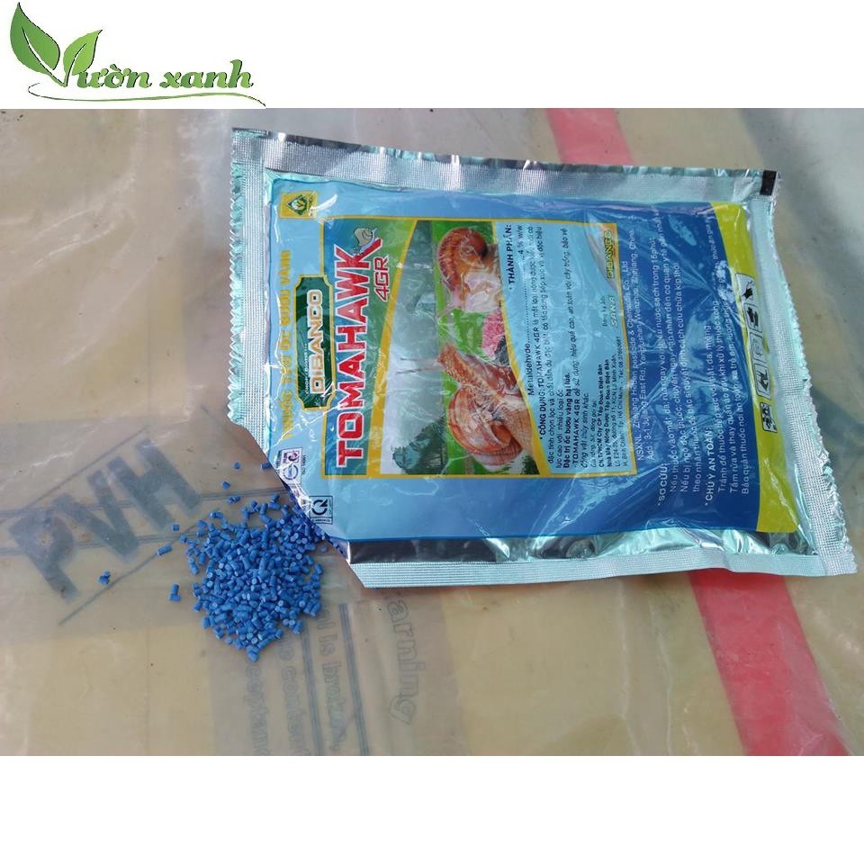 Chế phẩm diệt ốc - bả diệt ốc sên tomahawk 4gr gói 100g