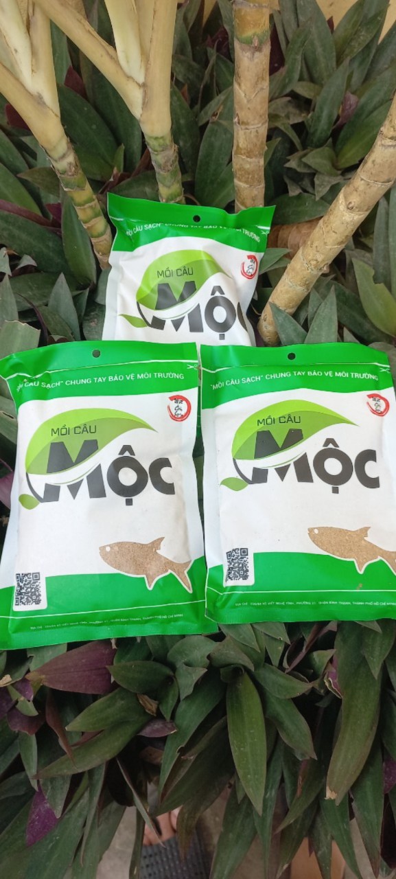 Mồi siêu nhạy cá - mồi mộc xanh câu chép trắm,trôi,mè,rô phi