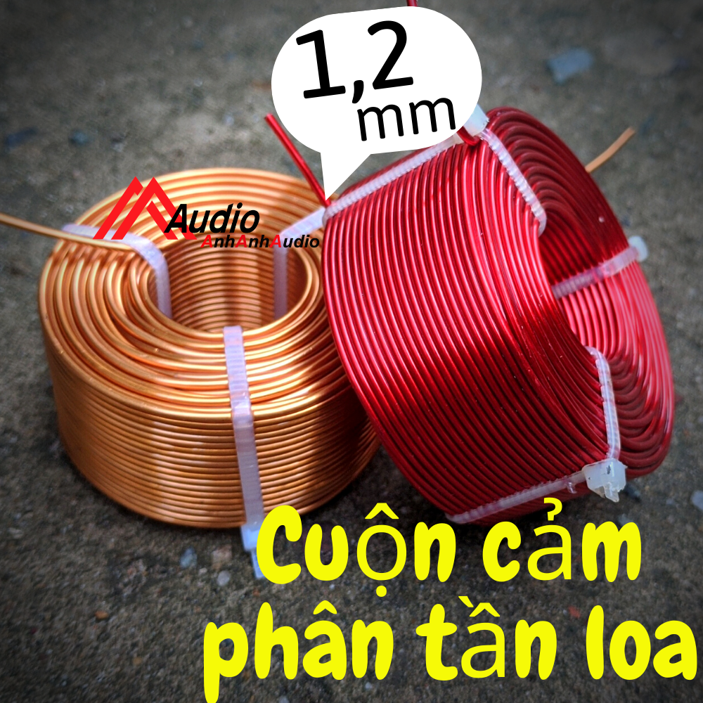 Cuộn cảm phân tần lỏi không khí đồng 1.0 và 1.2 mH