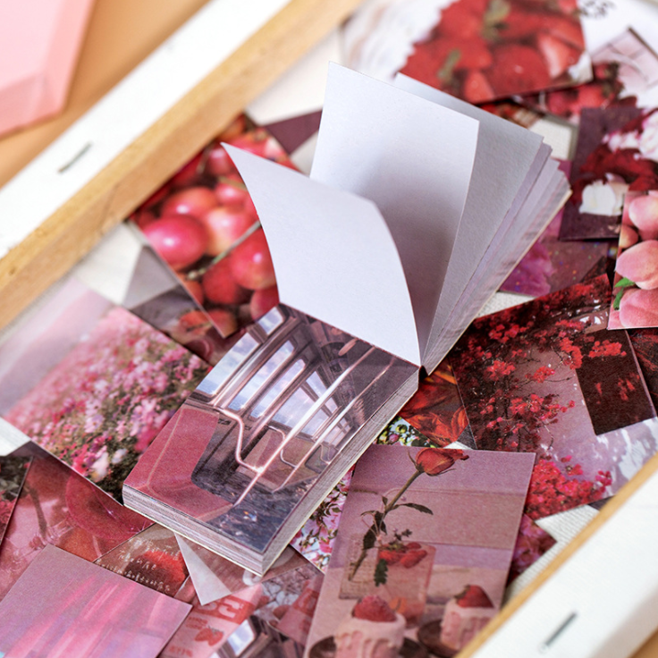 Cuốn 50 miếng sticker mẫu cuộc sống hàng ngày