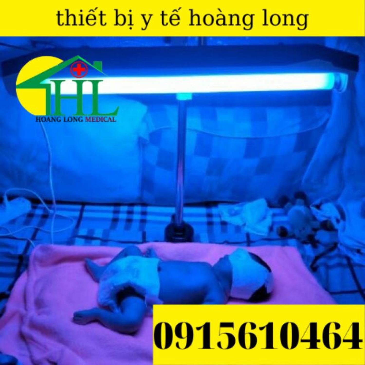 Đèn chiếu vàng da cho trẻ sơ sinh TNC (ship COD)