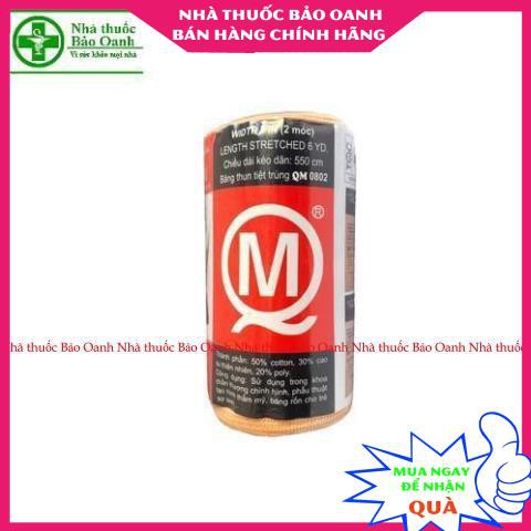 BĂNG THUN Y TẾ TIỆT TRÙNG 2, 3, MÓC MINH QUANG