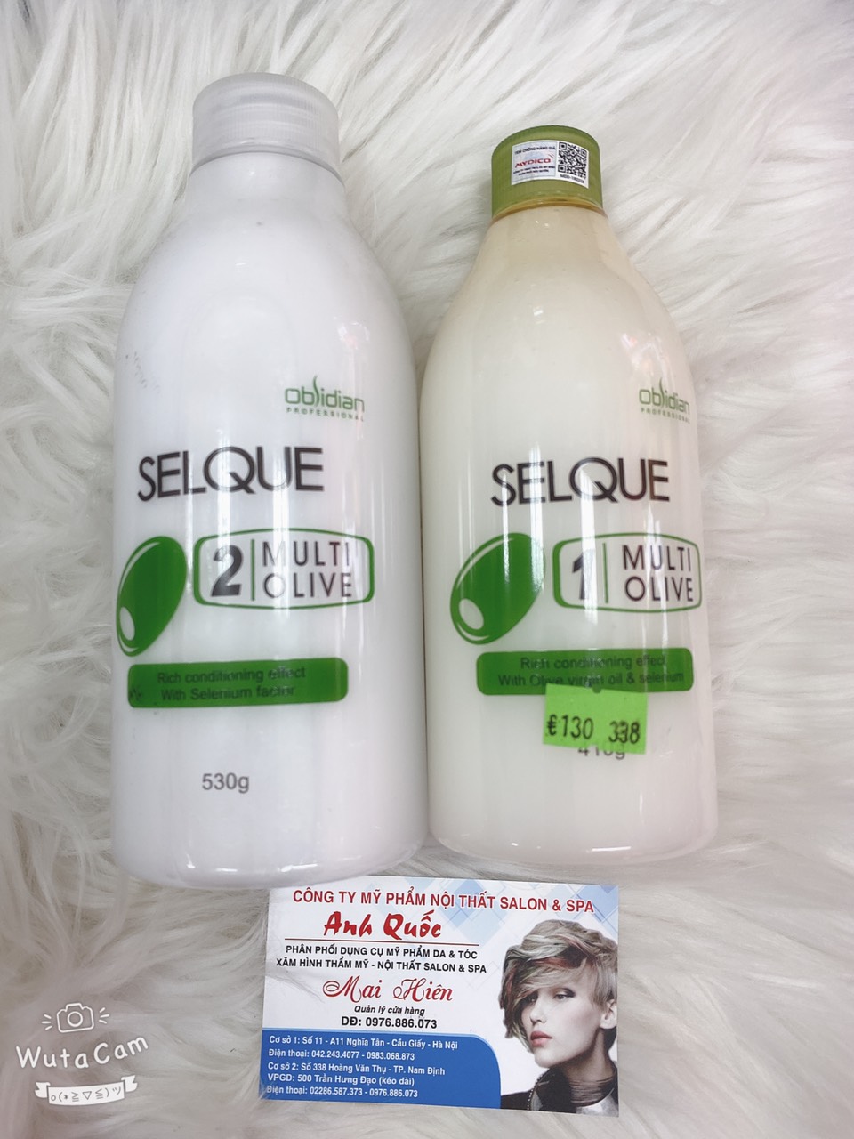 Uốn tóc Olive Selque Obsidian cao cấp 410g/530g