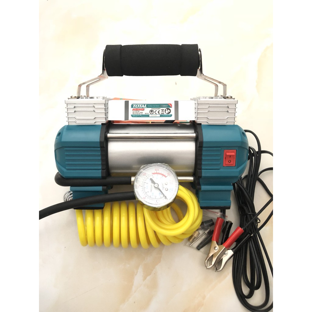 TOTAL - TTAC2506 MÁY BƠM HƠI LỐP XE Ô TÔ