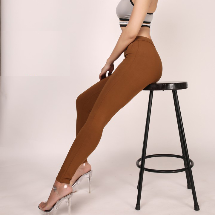 [HCM]Quần legging siêu dày cao cấp 2 túi xéo