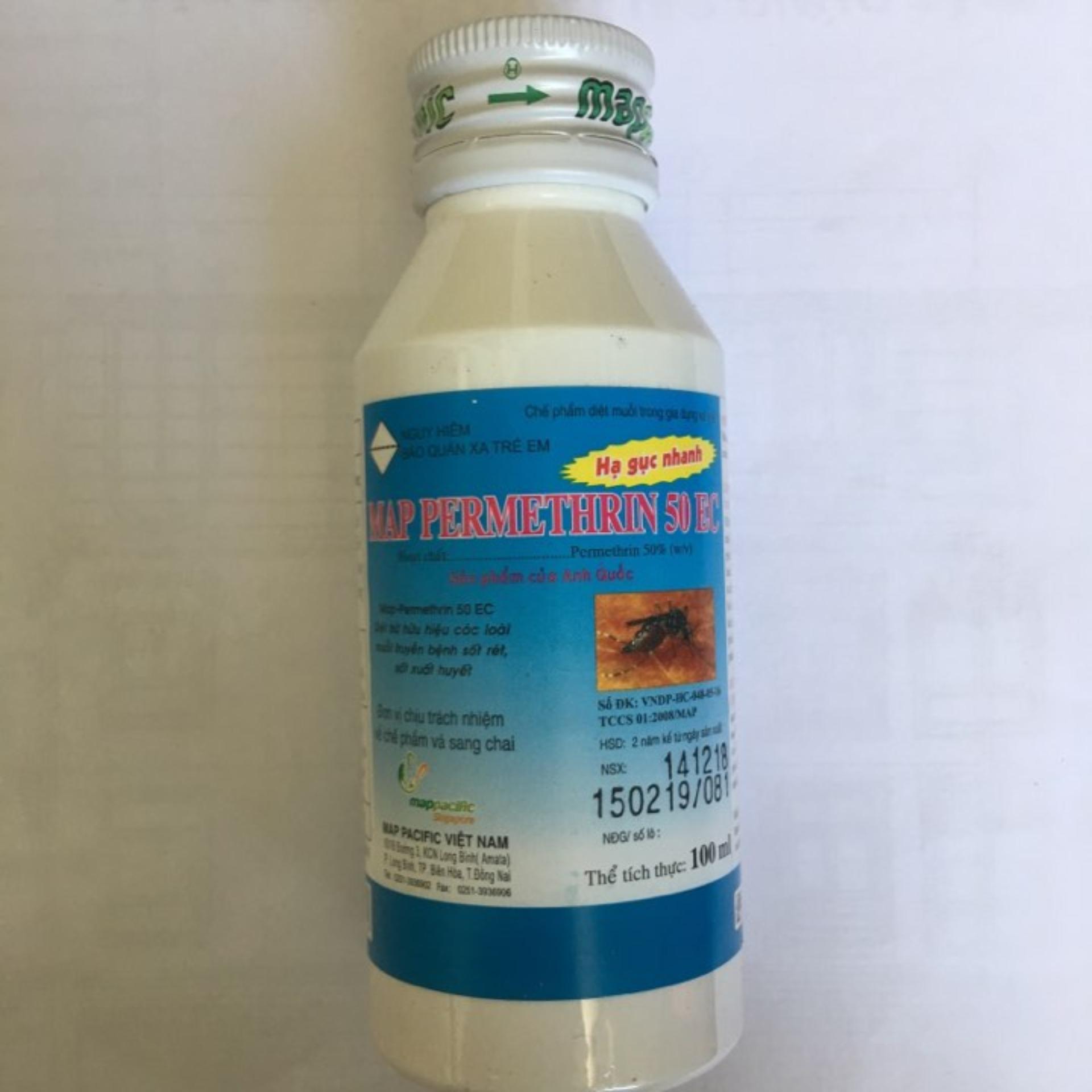 Thuốc diệt muỗi MAP PERMETHRIN 50EC 100ml