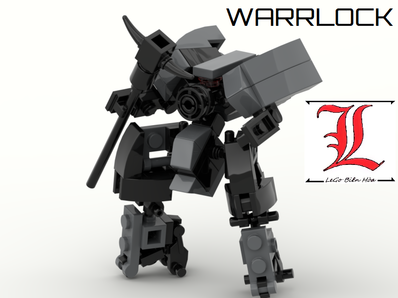 Đồ chơi lắp ráp Robot Warlock
