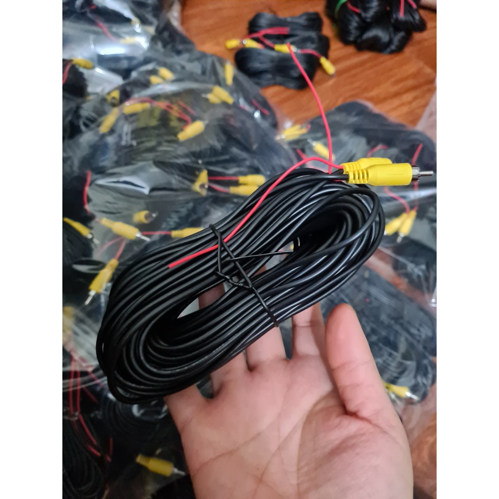 dây camera lùi ô tô loại dài 15m