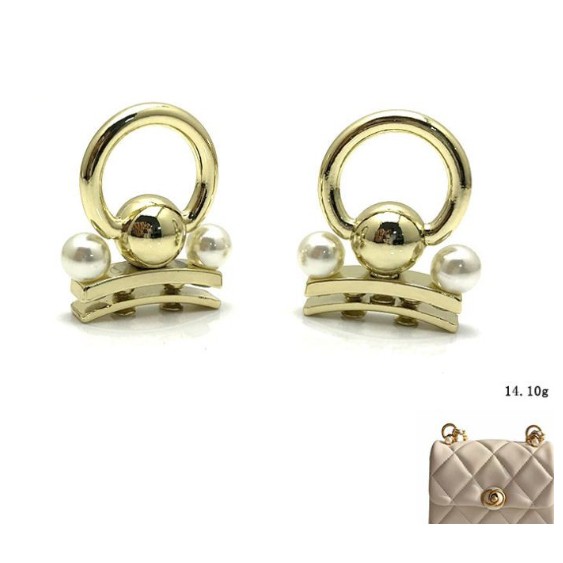 Round Pearl Beads 55K/Pair for Making Handbags