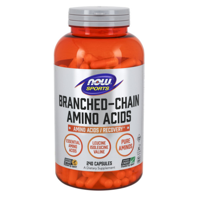 Branched Chain Amino Acids (BCAA) | Bổ Sung Đạm & 20 Axit Amin Giúp Phát Triển, Khôi Phục và Tái Tạo Tế Bào Cơ Hỗ Trợ Luyện Tập (240 Viên) nhập khẩu