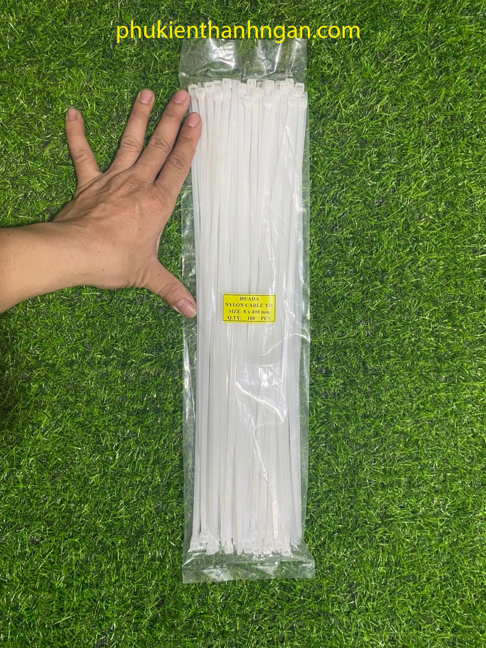 Cáp Rút Nhựa 8x400mm ( 40cm DÀY ) BỊCH 80 SỢI