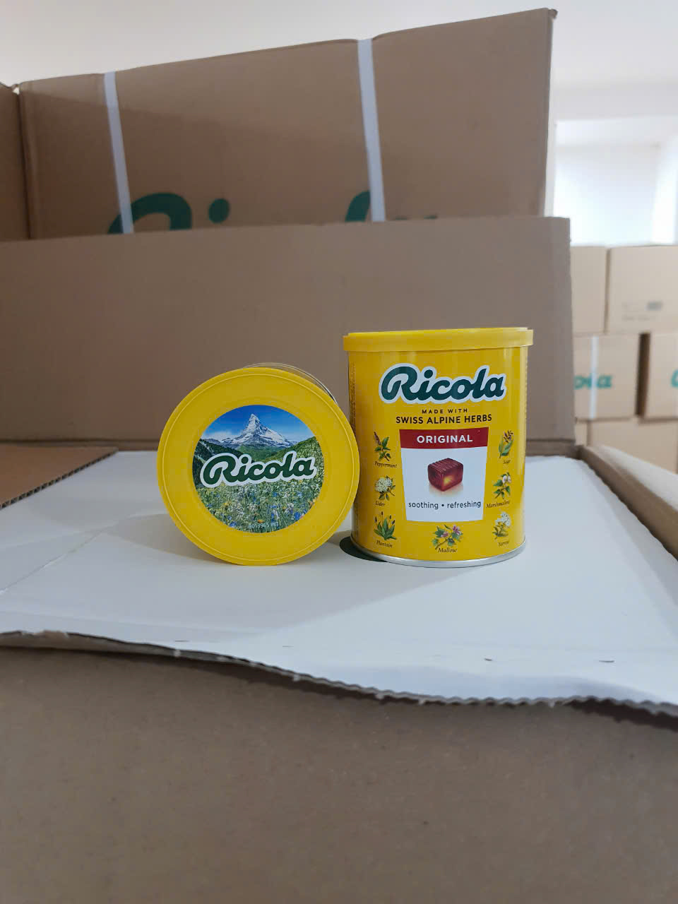 [05/2027]Kẹo ngậm Ricola mẫu mới