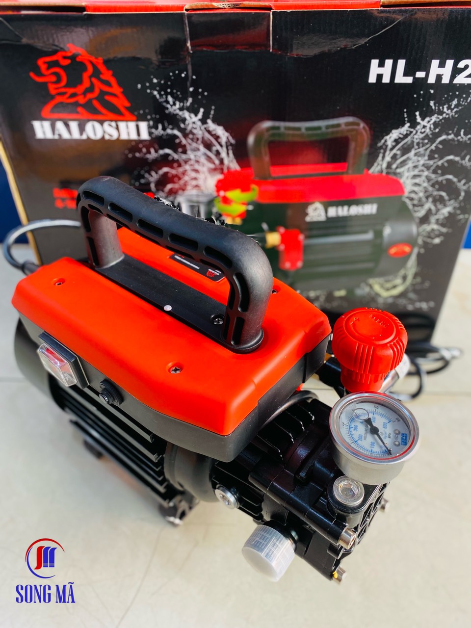 Máy xịt rửa mini Haloshi HL -H2 có chỉnh áp