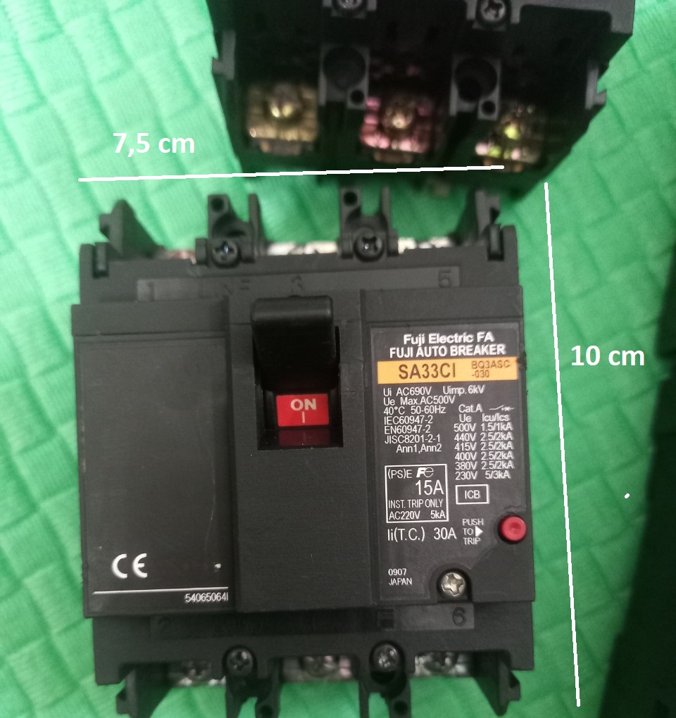 APTOMAT NHẬT BẢN 3 PHA  5A ĐẾN 100A 380V