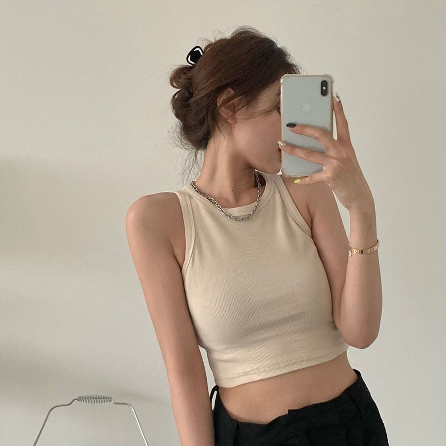 Áo 3 lỗ dáng croptop phom nhỏ ôm siêu đẹp
